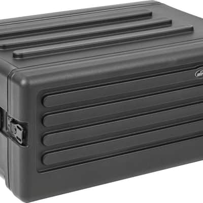 SKB 1SKB-R4SW 11.75" Deep Shallow Roto-Molded Rolling Audio Rack Case image 1