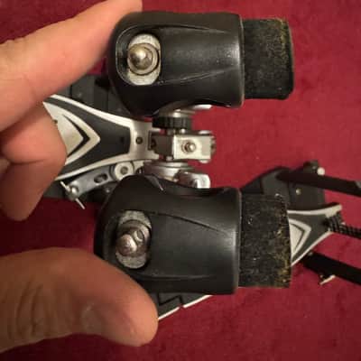 Tama HP900PWN Iron Cobra 900 Series Power Glide Double Bass Drum Pedal Black/Chrome image 8