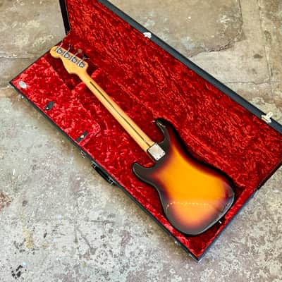Fender Precision Bass 1983 - Sunburst original vintage USA Fullerton P image 9