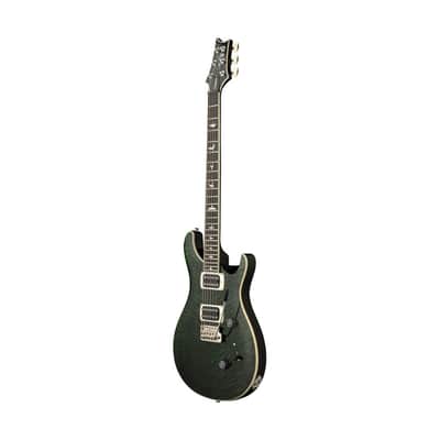 PRS SE Custom 24 Quilt Electric Guitar HH with Quilted Maple Top and 85/15 S Pickups (Teal Black) image 2