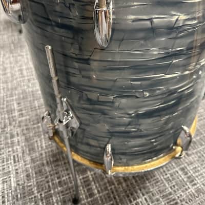 Gretsch Round Badge Mid 60s - Blue Oyster Pearl Wrap image 7
