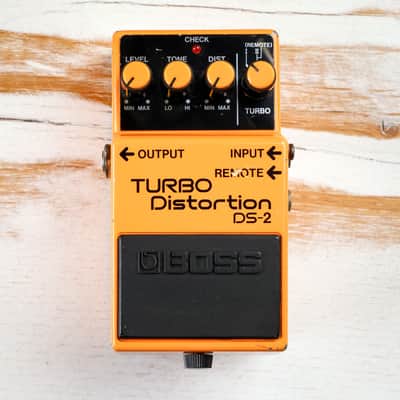 Boss DS-2 Turbo Distortion Effects Pedal MIJ Silver Label Made in Japan image 2