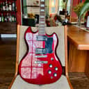 RARE - Squier Series 24 S-73 2002 - 2003 - Wine Red Metallic