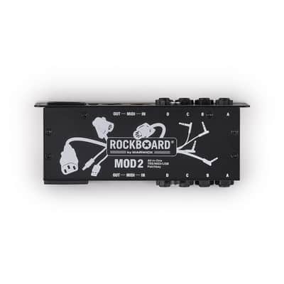 Rockboard MOD2 V2 4xTRS 2xMIDI 1xUSB Pedalboard Patchbay + IEC Power Patch Cable image 5