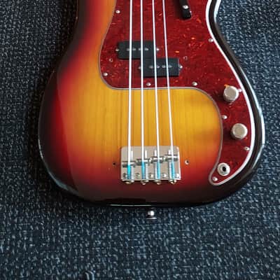 1968 Fender Precision Bass with Rosewood Fretboard - Sunburst - Refinish image 1