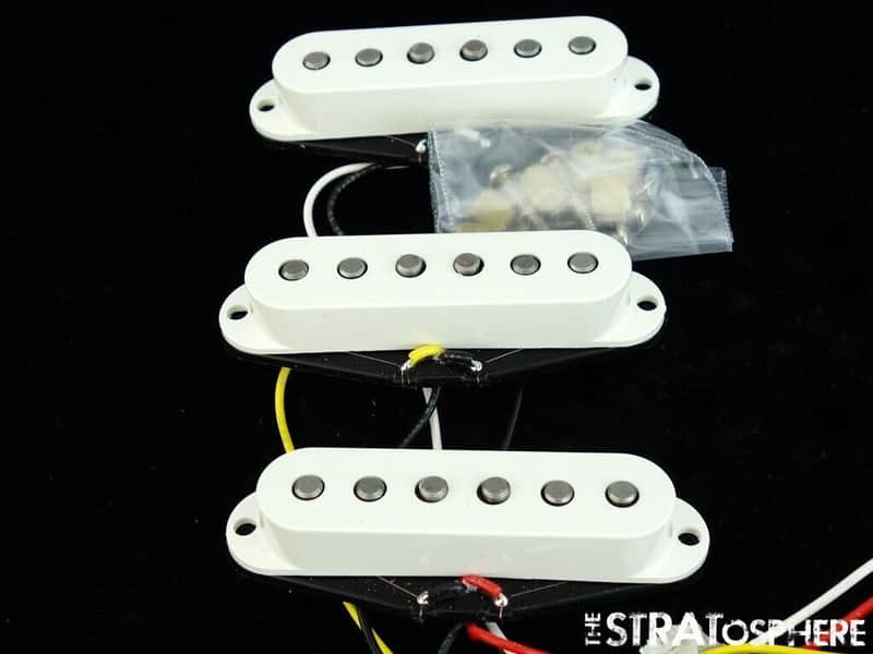 Fender Player Stratocaster Strat Alnico 5 Single-Coil PICKUP SET Pickups. image 1