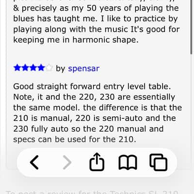 Technics SL-210 1970-1980 - Silver image 8