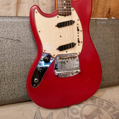 Fender Mustang Lefty 1966 - Red image 7