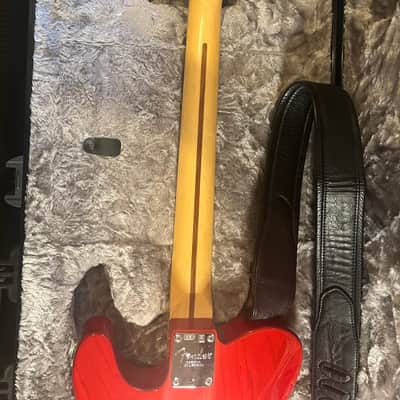 Fender American Standard Telecaster with Maple Fretboard 2008 - 2016 - Crimson Red Transparent image 7