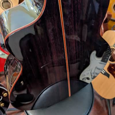 Willow Creek FX-PG9-BS Grand Auditorium Acoustic Electric Guitar With Built-in Effects image 6