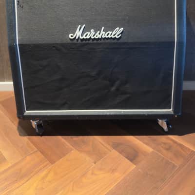 Marshall 1960A 4x12" Angled Cabinet (1978-1979) with G12M Blackbacks T1221 Kurt Mueller 1777 Cones image 2
