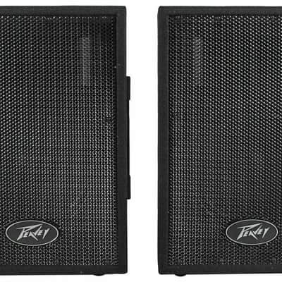 Peavey DJ 2-Way 100 Watt PA Speaker System with 10" Woofers 2 Speakers PVi10 image 1