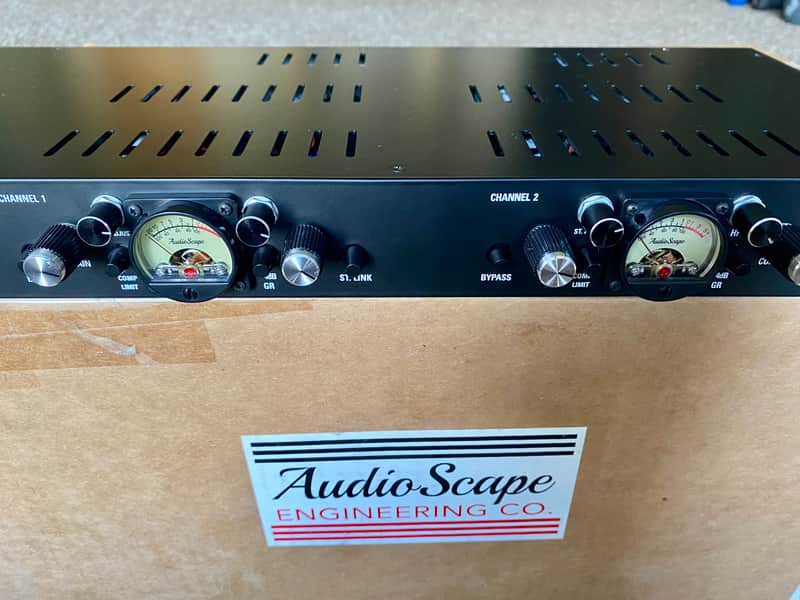 AudioScape Engineering Co. D3A Dual Leveling Amplifier (LA3A clone) image 1