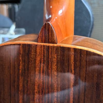 2011 Lichty T-18 Custom Tenor Ukulele – Redwood / Indian Rosewood – Abalone – HSC image 11