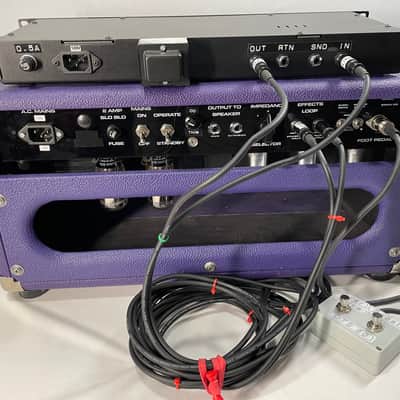 Ceriatone Overtone Special 50 with C-Lator and Footswitch Purple Dumble image 2