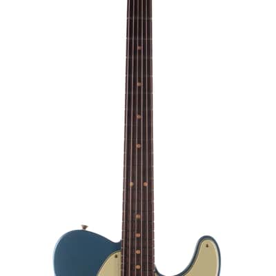 Fender Custom Shop 1963 Telecaster Relic Aged Lake Placid Blue (559) image 6