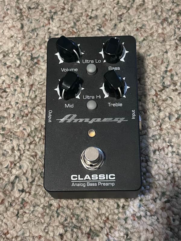 Ampeg Classic Analog Bass Preamp 2010s - Black image 1