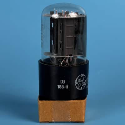 1964 General Electric 6SN7 Vintage Grey Plate vacuum tube! Tests Good! T572 image 5