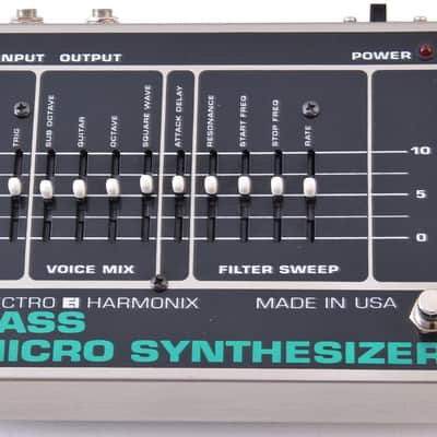 Electro-Harmonix Bass Micro Synthesizer | Reverb