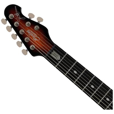 Sterling by Music Man Majesty 7 DiMarzio 7-String Electric Guitar - Tiger Eye image 4