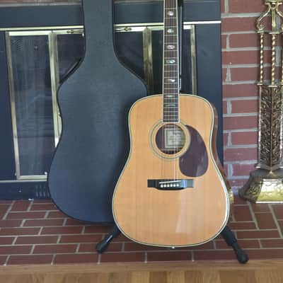 Sigma by Martin DR-41 Vintage Natural Acoustic Guitar New Strings w/ Hard Shell Case image 1