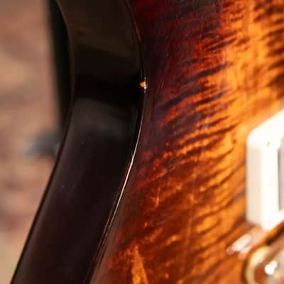 PRS McCarty Singlecut 594 Electric Guitar - Black Gold Wraparound Burst with Hardshell Case - Used image 15