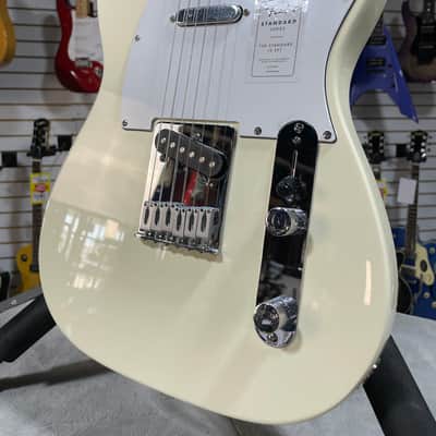 Fender Standard Telecaster Electric Guitar - Olympic White & PLEK*D #961 image 3