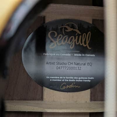 Seagull Artist Studio CH Natural EQ image 10