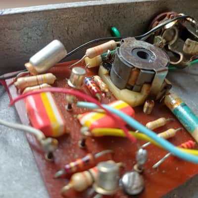 Rare! Jen Cry Baby Clyde Transition Wah 1968 Italy Halo "stack-of-dimes" Vox/Jen McCoy V846 60s image 12
