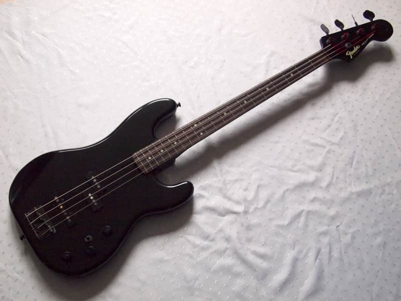 Fender Jazz Bass Special PJ-555 1986 Black | Reverb