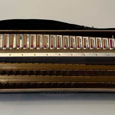 Italo American Polytone Single Tone Chamber Full-size Piano Accordion 2+1 LMH image 9