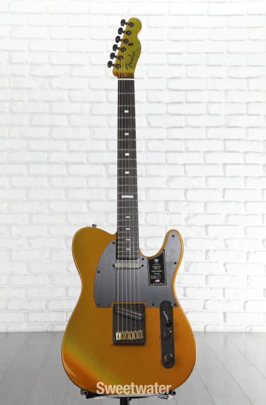 Fender 75th Anniversary American Ultra II Telecaster Electric Guitar - Liquid Gold (TeleU275LGd3)