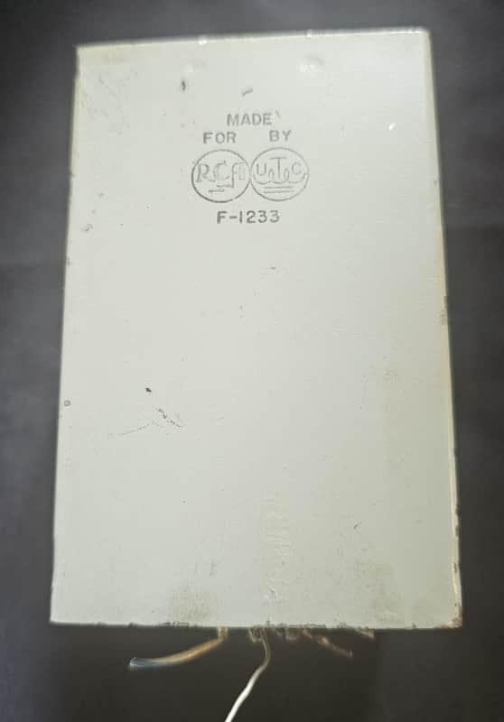 RCA F-1233 Output Transformer made by UTC for the BA-11 and BA-12 amps and  in the BC-2B Console image 1