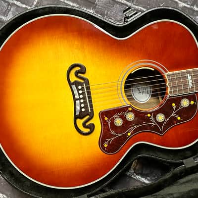 Gibson SJ-200 RW Rosewood Burst New Unplayed Auth Dealer 5lb 7oz #037 image 2
