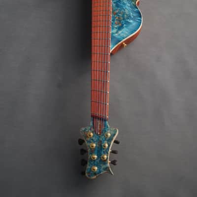 Stradi Lavafall Symphony 7-String Guitar (not a bass) 2023 - Satin image 2