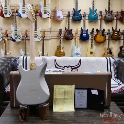 Fender Custom Shop Robert Cray Signature Stratocaster Hardtail  AA Birdseye Maple Neck NOS Inca Silver 7.50 LBS image 10
