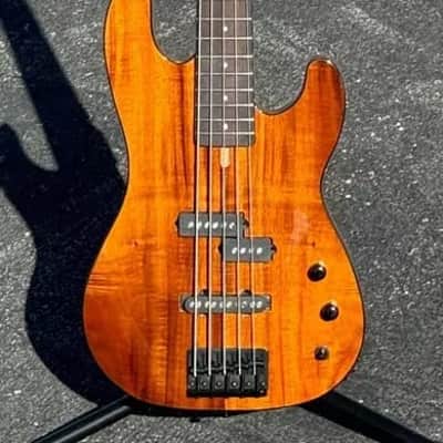 Schecter Michael Anthony Signature MA-5 - Gloss Natural Koa image 2