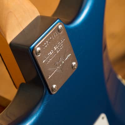 Fender Custom Shop Racing Stripe Closet Classic Strat Lake Placid Blue image 16
