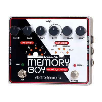 Electro Harmonix Deluxe Memory Boy Analog Tap Temp Delay Pedal image 2