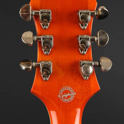 2009 Epiphone Emperor Swingster Sunrise Orange image 6