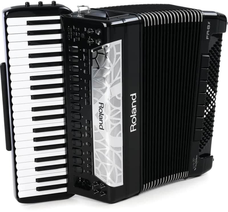 Roland FR-8x Piano-type V-Accordion - Black (FR8XBKd1)