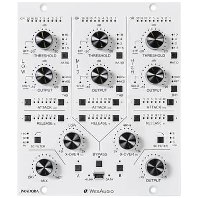 WesAudio _Pandora 500 Series Multiband Compressor with Digital Recall
