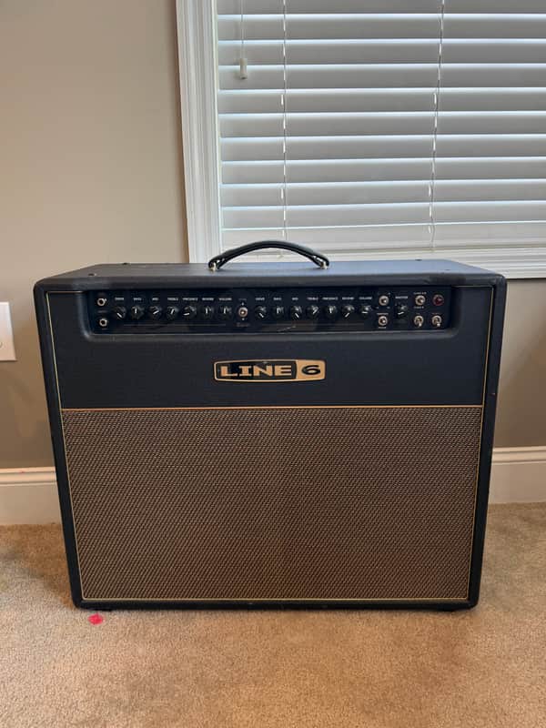 Line 6 DT50 212 50-Watt 2x12" Digital Modeling Guitar Combo 2010 - 2016 - Black image 1
