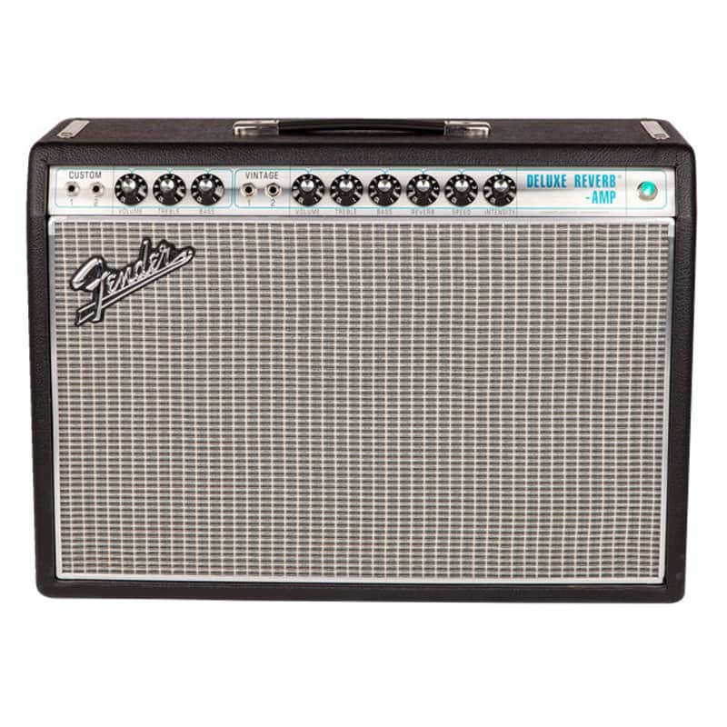 Fender 68 Custom Deluxe Reverb 22-Watt Guitar Combo Amplifier image 1