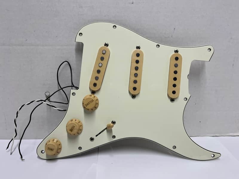 Fender Stratocaster Pre-wired Pickguard American Standard Strat Single-Coil Pickups 016730 NECK & MIDDLE and GFS BRIDGE PU for Electric Guitar Fully Loaded Set USA CTS Knobs Switch Wiring Custom 51993 image 1
