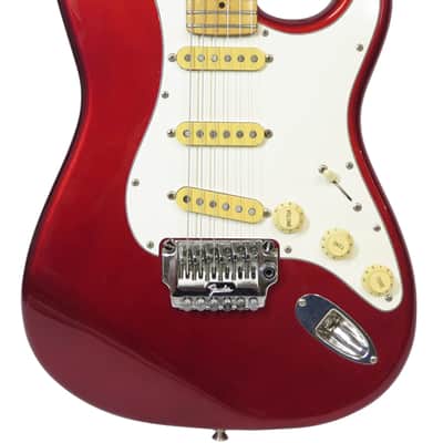 Fender Made-in-Japan Contemporary Stratocaster Electric Guitar in Candy Apple Red image 6