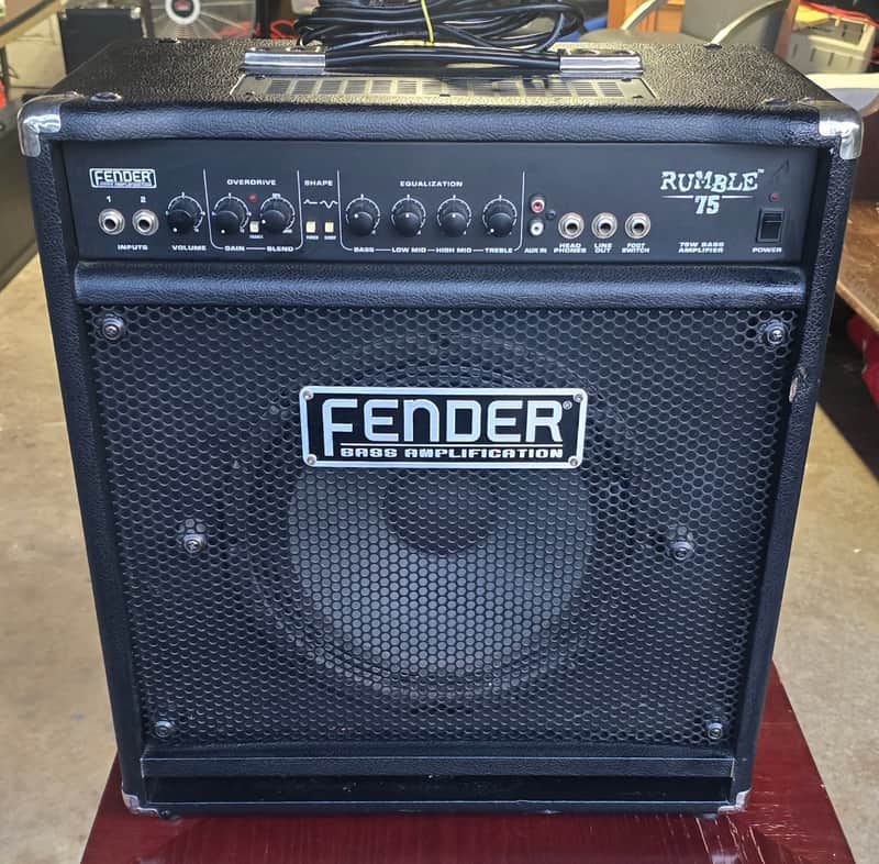 Fender Rumble 75 75-Watt 1x12" Combo 2010s - Black image 1