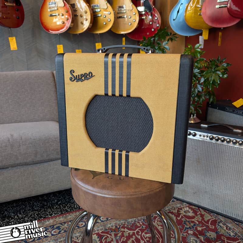 Supro Delta King 10 5-Watt 1x10 Tube Combo, Tweed - Used - Excellent image 1