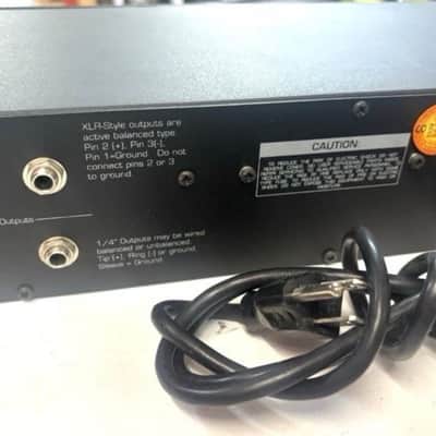 Ashly GQ-215 Stereo 15 Band Equalizer Black Vintage Rare Tested image 4