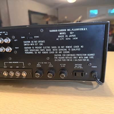 RARE Harman Kardon 50+ Twin Power 2/4 channel Monster Receiver Freshly Serviced! image 12